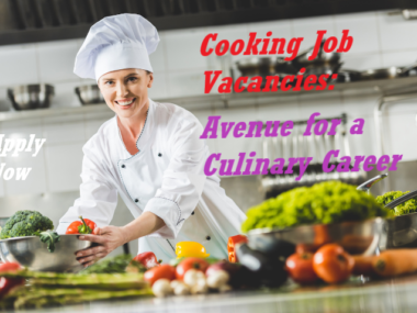 Cooking Job Vacancies